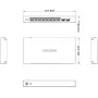 Hikvision DS-3E1510P-EI/M-8P2F 8-Port Gigabit PoE+ Smart Managed Switch mit 2 SFP-Ports