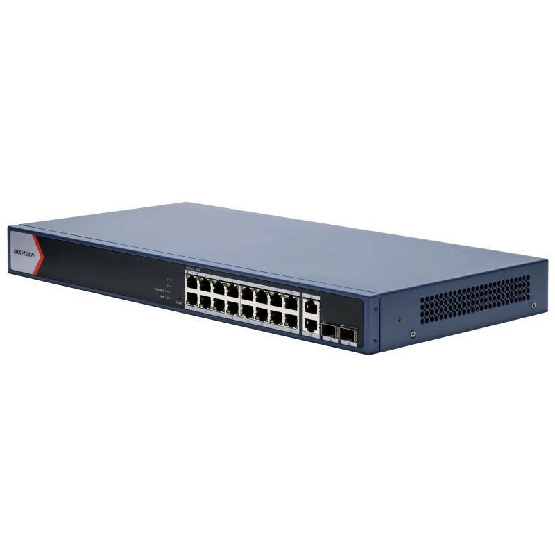 Hikvision DS-3E1520P-EI(O-STD) 20-Port Gigabit Managed PoE+ Switch, 16x PoE+ 230W, 2x SFP