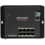 Hikvision DS-3T1510P-SI-FLT(O-STD) 10-Port Industrial Smart Managed PoE+ Switch mit 8 Gigabit PoE+ Ports und 2 SFP, 120W Budget, DIN-Schiene, ohne Netzteil