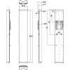 Hikvision DS-3WF5000A-120 5GHz Outdoor-WLAN-Bridge, 300 Mbps, 12 dBi Antenne, IP65