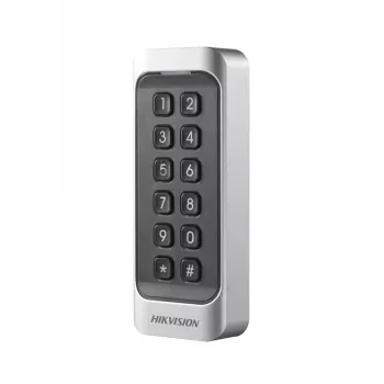 Hikvision DS-K1107AMK Näherungsleser mit Tastatur, Mifare, 13,56 MHz, Wiegand/RS-485, IP65