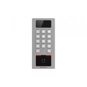 Hikvision DS-K1T502DBWX-C Zugangskontrollterminal mit Fingerabdruck, Mifare-Karte, PIN