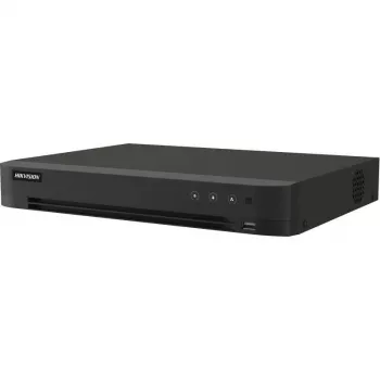 Hikvision iDS-7216HQHI-M1/XT/16A+4/1ALM 5-in-1 Hybrid-DVR mit AcuSense, 16-Kanal-Analog + 8-Kanal-IP, 16 Alarmeingänge / 4 Alarmausgänge