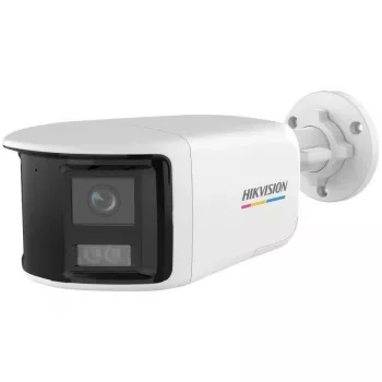 Hikvision Turbo HD mit ColorVu DS-2CE12KF3TP-DLS(180°) 3K Bullet-Überwachungskamera