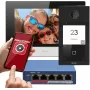 HiLook IP-VIS-Pro IP-Video-Türsprechanlagen-Set