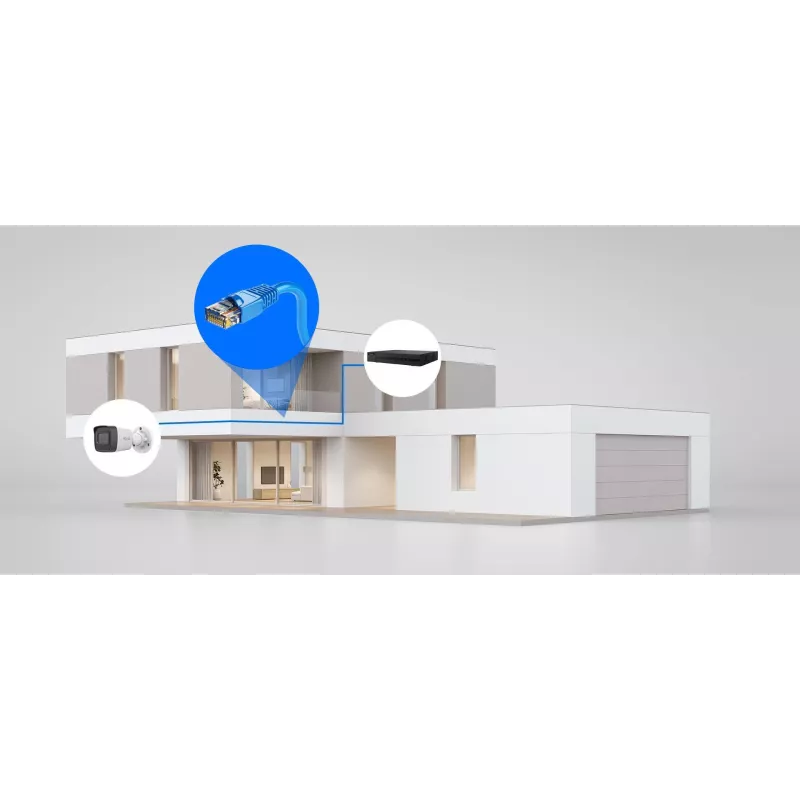 Hilook IPC-B121H-C IP Tube Camera 2MP IR20m PoE