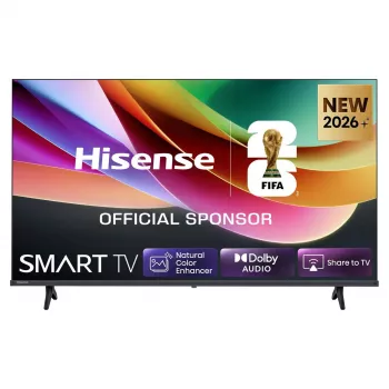 Hisense 32A49S 32 Zoll (80 cm) Smart TV HD Ready DLED 60 Hz 8,5 ms HDR Wi-Fi HDMI USB LAN VESA Schwarz