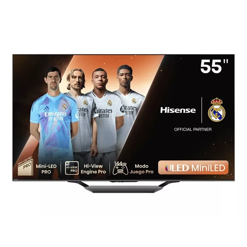 Hisense 55U7NQ ULED Mini-LED 4K TV 55 Zoll 144Hz Dolby Vision IQ VIDAA