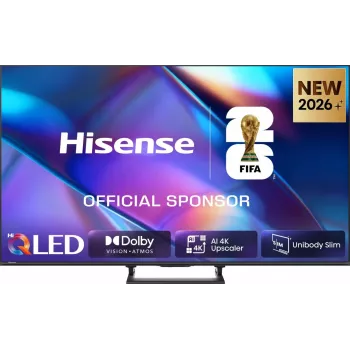 Hisense 65A7DS 65-Zoll 4K UHD LED LCD Smart TV mit VIDAA U6, Dolby Vision, HDR10, HLG, DTS Virtual:X, Dolby Audio, Wi-Fi, Bluetooth, 3 HDMI, 2 USB, VESA 400x300