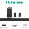 Hisense AX5100Q 5.1.2-Kanal 510W Dolby Atmos Soundbar mit kabellosem Subwoofer und Rücklautsprechern 20015174
