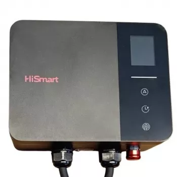 HISMART EV200948 Ladestation für Elektrofahrzeuge, Typ 2, 22 kW, 32 A, 3-Phasen, 5 m