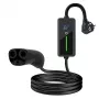 HISMART Portable EV Charger für Tesla NACS - Schuko (220V), 8-16A, 3,5kW, 1-Phase, 5m