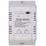 HISMART TUYA Smart 1-Kanal-Schalter mit externem Temperatursensor, Wi-Fi & RF, 16A, AC 85-250V