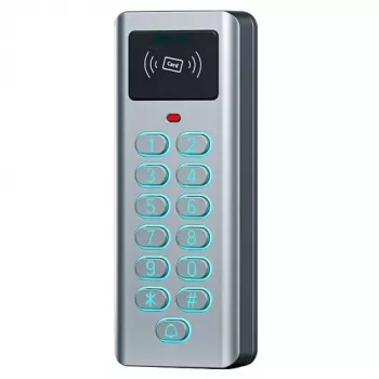 HISMART TV993741 Zugangskontroll-Tastatur mit EM 125kHz Kartenleser und integriertem Controller