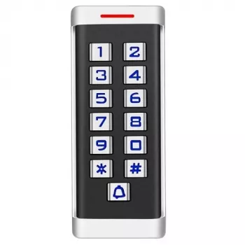 HISMART TV993789 Multifunktions-Zutrittskontroll-Tastenfeld mit EM-Kartenleser, PIN-Pad und integrierter Steuerung