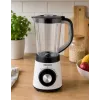HNC Standmixer HPM 8164 HEINRICH'S 2000W Hochleistungs-Standmixer mit 2L Tritan-Behälter, 6-Edelstahlklingen, stufenlose Geschwindigkeit, Pulse, Ice Crush, Schwarz/Silber