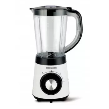 HNC Standmixer HPM 8164 HEINRICH'S 2000W Hochleistungs-Standmixer mit 2L Tritan-Behälter, 6-Edelstahlklingen, stufenlose Geschwindigkeit, Pulse, Ice Crush, Schwarz/Silber