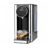 HNC HWS 8731 Wasserkocher mit Temperaturregelung, 1,7 L, 2200 W, Glas und Edelstahl, Warmhaltefunktion, blaue LED, 360°-Basis
