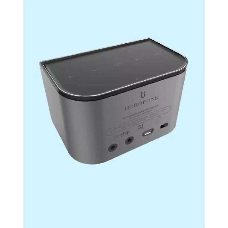 Hoco Borofone S1 Tragbarer Bluetooth-Lautsprecher Silber