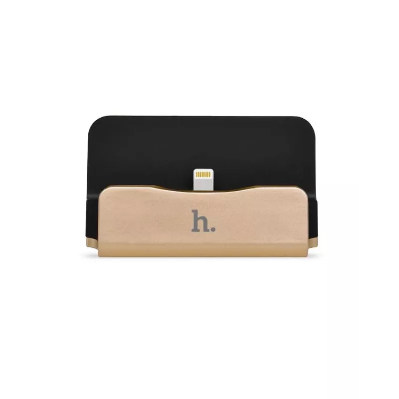 Hoco CPH18 Gold Desktop Docking Station mit Lightning-Anschluss