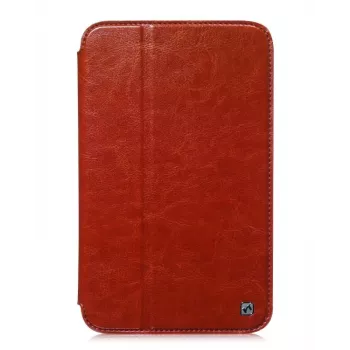 Hoco Crystal Folder Series Schutzhülle für Samsung Galaxy Tab 3 7.0 T210, Braun
