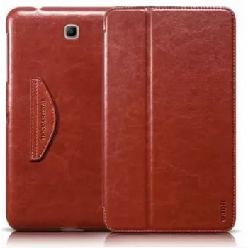 Hoco Crystal Series Folio Case für Samsung Galaxy Tab 4 8.0 SM-T330/T331/T335 - Braun