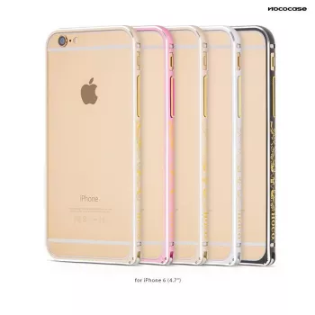 Hoco Good Fortune Bumper Case für Apple iPhone 6/6S - Schwarz