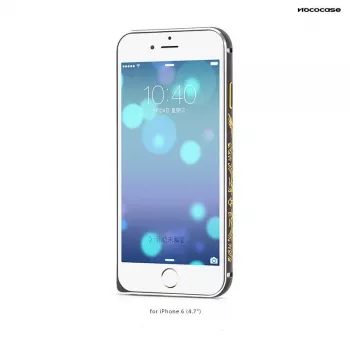Hoco Good Fortune Bumper Case für Apple iPhone 6/6S - Schwarz