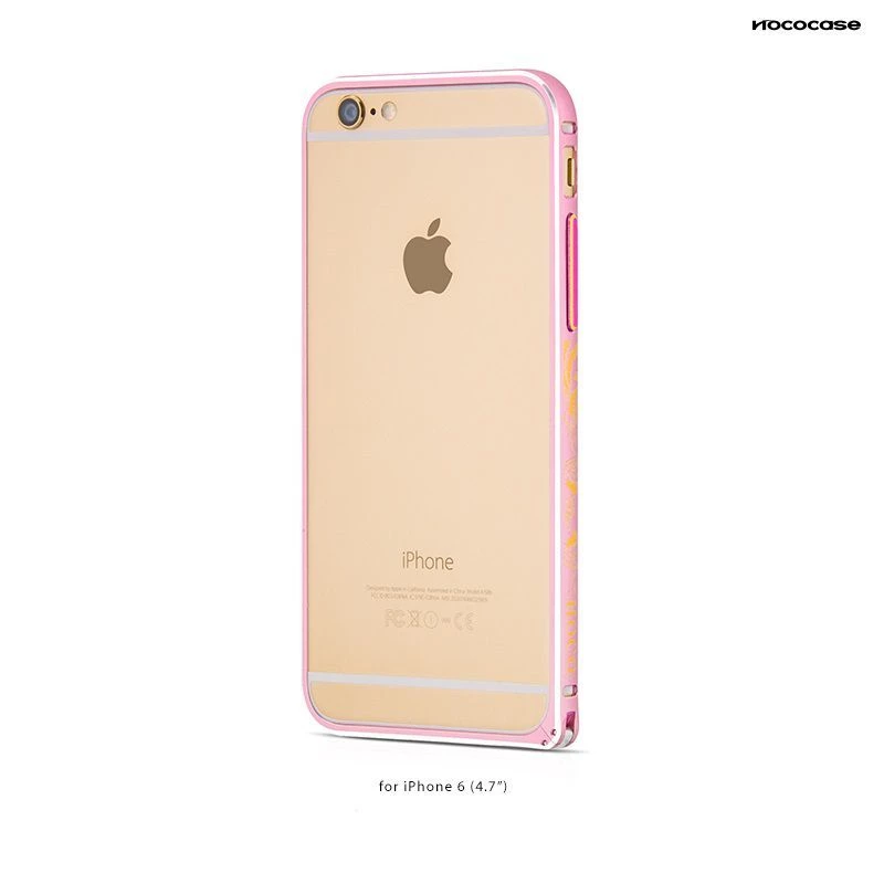 Hoco Good Fortune Bumper Case für Apple iPhone 6 / 6S HI-T027 Pink