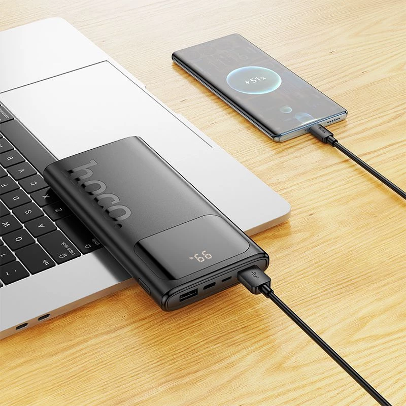Hoco J144 Hymn Power Bank 15000mAh Schwarz