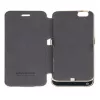 Hoco Ultra Thin Battery Case 3000mAh mit Lederhülle für Apple iPhone 6/6S Schwarz