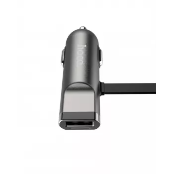 Hoco Universal UCL01 Multifunktionskabel Apple + Micro USB, Grau, 1,2m