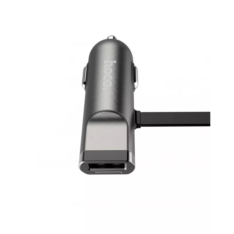 Hoco Universal UCL01 Multifunktionskabel Apple + Micro USB, Grau, 1,2 m