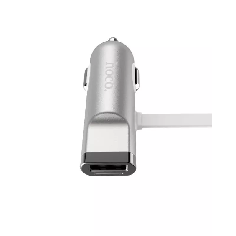 Hoco Universal UCL01 Multifunktionskabel Apple + Micro USB Silber 1,2 m