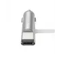 Hoco Universal UCL01 Multifunktionskabel Apple + Micro USB Silber 1,2 m