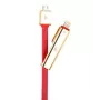 HOCO Universal UPL14 Lipstick Series 2-in-1 Ladekabel (Apple Lightning + Micro USB) Rot