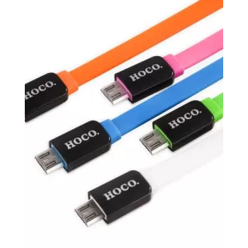 Hoco UPM02 Colorful Micro USB Kabel Pink 1m