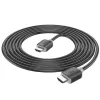 Hoco US08 HDMI 2.0 Kabel 3m Schwarz 4K HDR Goldbeschichtet