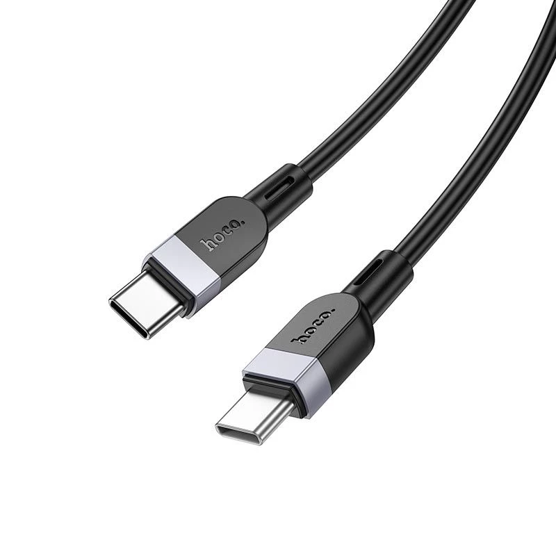 Hoco X109 Energy 60W Silicone Charging Data Cable USB-C to USB-C 3m Black