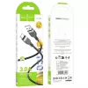 Hoco X109 Energy Silicone Charging Data Cable USB-A to USB-C 1m Black