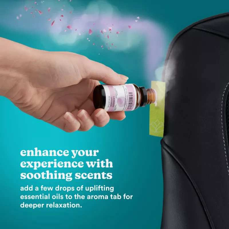 Homedics SBM-65H-EU Shiatsu Experience Rückenmassagegerät + Wärme