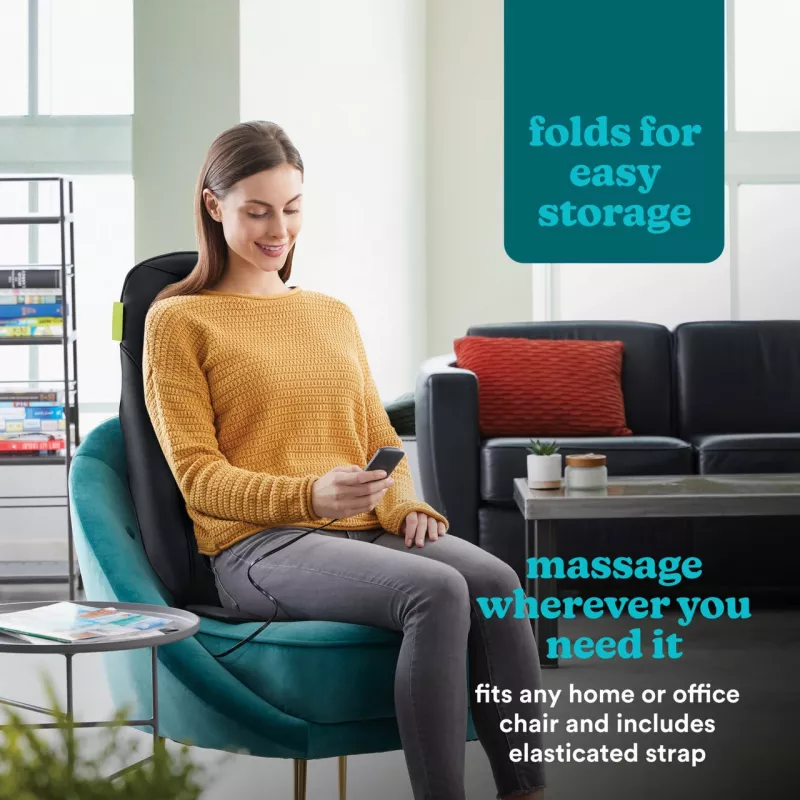 Homedics SBM-65H-EU Shiatsu Experience Rückenmassagegerät + Wärme