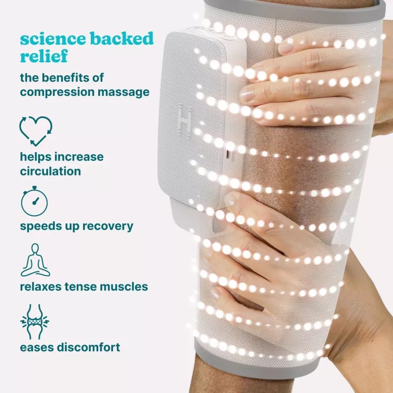 Homedics SR-CMC10H Modulair Calf Wrap Massager mit wohltuender Wärme