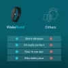 HoMedics SS-WB100BL-WW WakeBand – Ihr stiller Wecker, Blau – Tragbarer Vibrationswecker & Fitness-Tracker