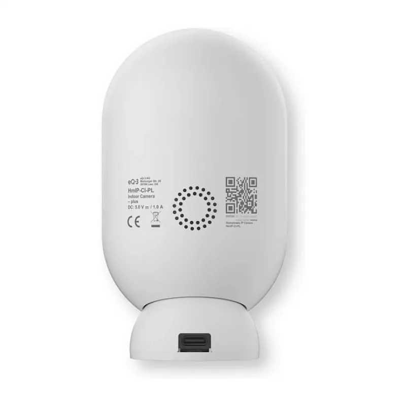 Homematic IP Indoor Camera plus (HmIP-CI-PL) - 4MP WLAN Sicherheitskamera, Weiß