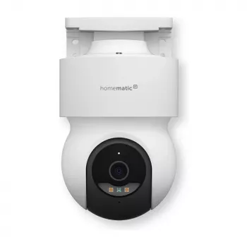 Homematic IP Outdoor Camera (HmIP-CO) Weiß, 5MP, WLAN – Smart-Home-Überwachungskamera