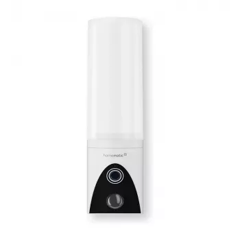 Homematic IP Außenleuchten-Kamera (HmIP-COL) Weiß, 4 MP, WLAN