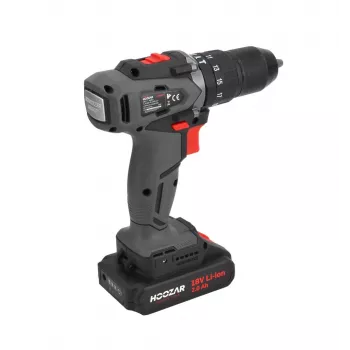 HOOVER HOOZAR Akku-Bohrschrauber 18V 2x2,0Ah 45Nm CD45BL-D2