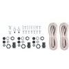 HORMANN SK Kit Lineamatic, Portronic D 5000 – Sommer EL-301 Lichtschranken-Paar & SLK 24V LED-Warnleuchte mit Montageschrauben