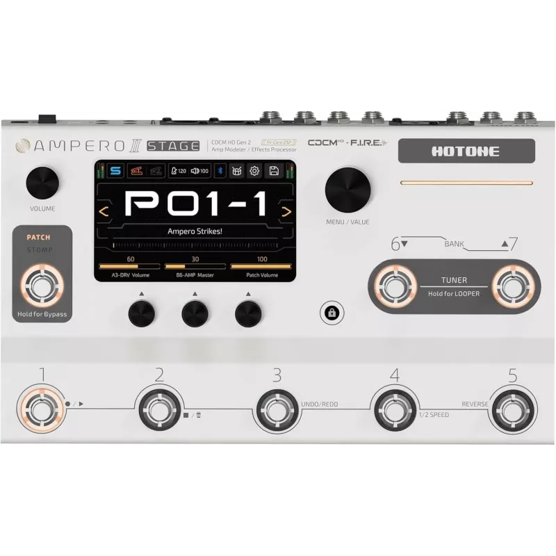 Hotone Ampero II Stage Multi-Effekt-Gitarrenprozessor